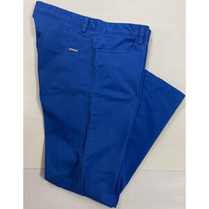 Calvin Klein Mens Slim Fit Blue Chino Pants 34 x 30
